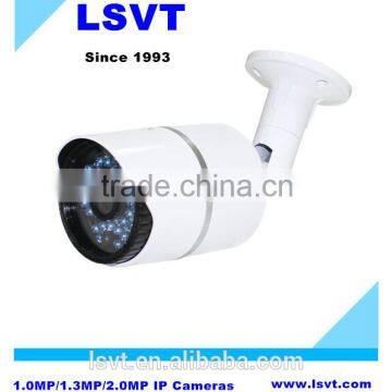 LSVT IP733 High Configuration 1.0MP/1.3MP/2.0MP Waterproof IP Bullet Cameras, With IR Cut, POE, Support Onvif