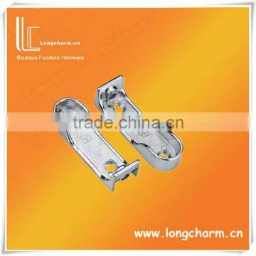 wardrobe hanging rail support /tube bracket made in China