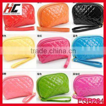 2015 china cosmetic factory wholesale pu cosmetic bag candy colors makeup bag women purses alibaba express china