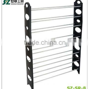 2013 shizhuo top selling movable plastic shoe rack