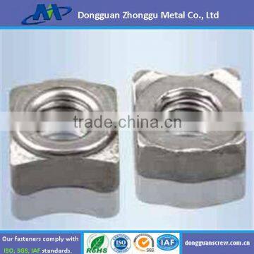 Stainless Steel din928 Square Weld Nuts