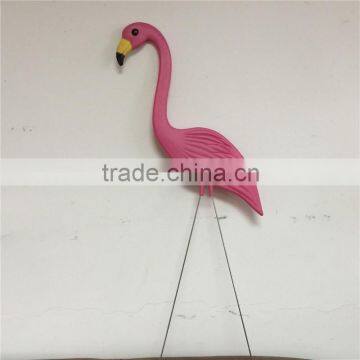 Home Yard Garden Lawn Art Ornaments Decoration Plastic Pink Flamingo Statue photo-2