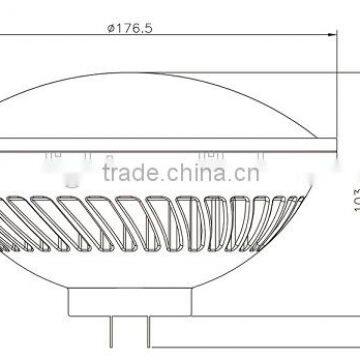 Gx16d Base Screw Terminal PAR56 Led 20W 36W 54W 240V Swimming Pool Light Par56 photo-3