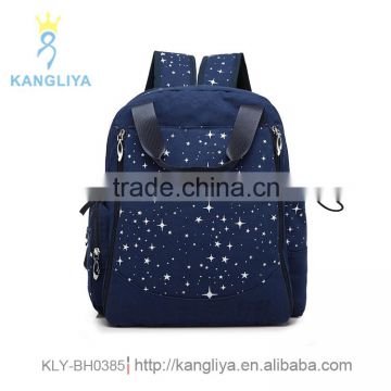 Very large shoulder bag big space backpack canvas bag mommy backpack