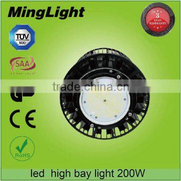 led industrial flexible light 200w led high bay light for railway sation lighting with China supplier