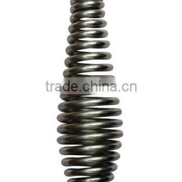 Barrel-shaped Spring for Decoration, Stainless steel / chrome plated spring to form a cold handle