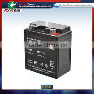 High Quality Motorcycle Battery YTX7A-BS Free Maintenance Rechargeable Battery
