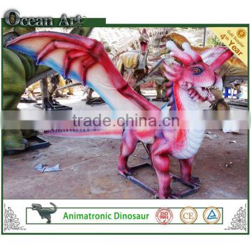 Amusement life-size robot dinosaur model