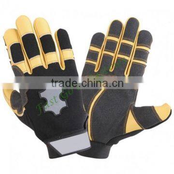 Leather custom made best mechanic glove