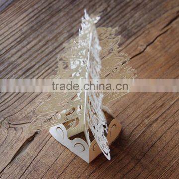 3D Birthday Handmade Car Laser Cut Pop Up Cards Decoration Greeting Card Merry Christmas Tree Party photo-6