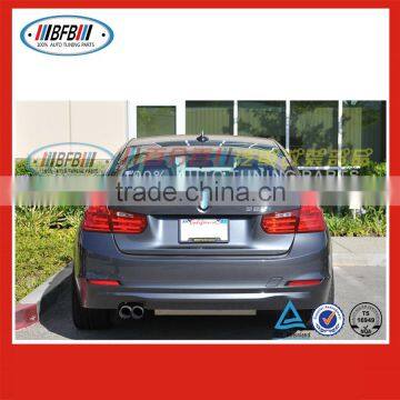 sedan car body kits 2012 3 series FOR BMW F30 P type rear trunk boot spoiler lip wing carbon fiber