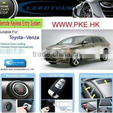 Smart Keyless Entry System Remote Control Engine Starter Push Button Start/Stop System for Toyota Venza