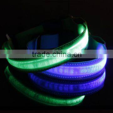 Custom Colorful Pet LED Carving Collar