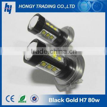 car led fog headlight H7 80w