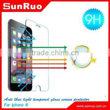 0.2/0.33mm anti UV ray anti-blue light tempered glass screen protector