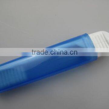 Disposable and portable airline travel toothbrush