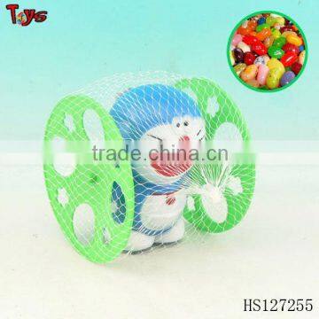 funny pull line doraemon toy candy