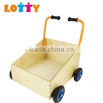 Wheel Barrow for Kids Wooden Walker