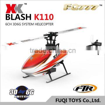 XK K110 6CH 3D 6G system rc helicopter in long distance