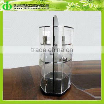 DDC-C018 ISO9001 Chinese Factory Wholesale SGS Test Modern Glass Perfume Display Cabinet