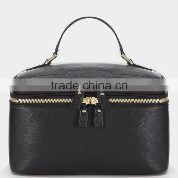 wholesale leather travel cosmeticVanity Kit bag