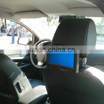 cab 9 inch taxi digital LED AD player with IR body sensor