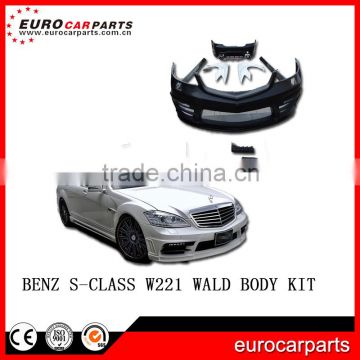 S-CLASS W221 Body Kit for 06-13 S-CLASS W221 W Style FRP Material