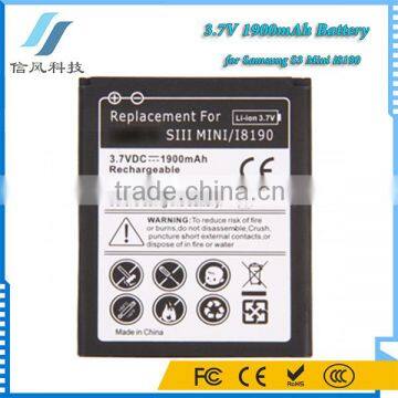 3.7V 1900mAh for Samsung S3 Mini Battery i8190 Battery