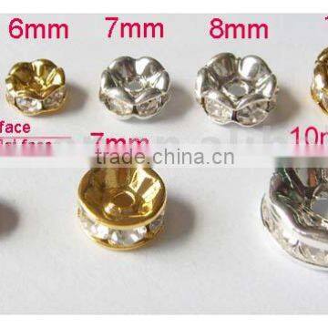 Crystal Rondelles(crystal bead,rhinestone rondelles)