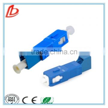 fiber optic adapter sc male to lc female singlemode simplex fiber optical hybridadapter