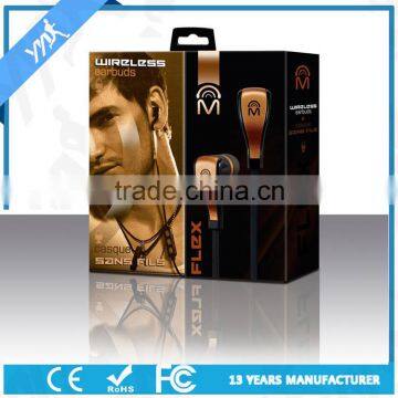 Sports wireless bluetooth earphones wireless bluetooth headset factory outlet In PDQ