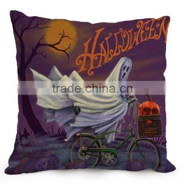 Pillow covers decorative halloween cushion cover Cotton Linen Square Throw Pillowcases Cover Pumpkin Decorative Cushion Cojin