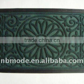 special figure designed rubber door mat