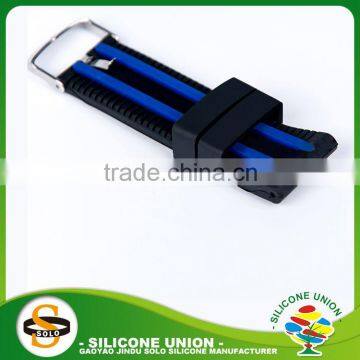 Durable Superior Quality Decorative Silicone Watch Strap photo-3