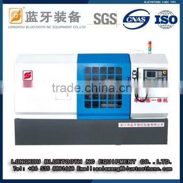 High efficiency turning and milling composite vertical mathine for processing spline shaft