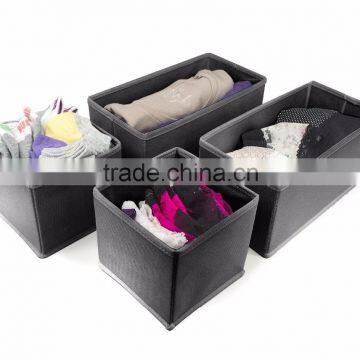 Closet / Dresser Storage Drawer Organizer Basket for Bras, Socks, Underwear, Tie, Scarves, Gloves and More - 6 Piece photo-4