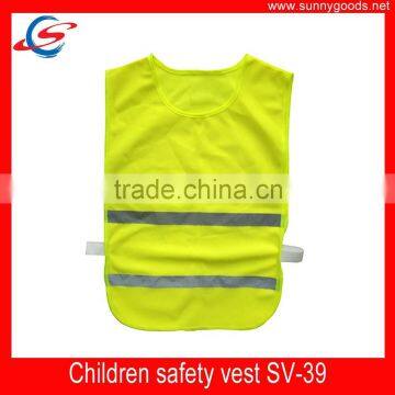 Yellow lightweight safety Reflective Vest for Running or Cycling