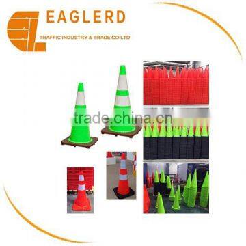 Green PVC Traffic Road Cone