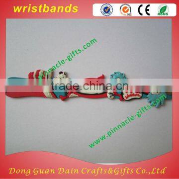 Logo Debossed or Embossed Promotion silicon wristband