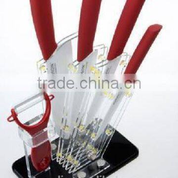 Custom acrylic kitchenware holder,acrylic knife set holder