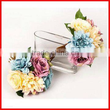 Real touch artificial flower bouquet/wedding bouquet wholesale artificial flower