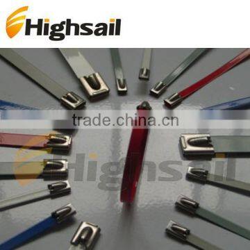 stainless steel epoxy coated cable ties