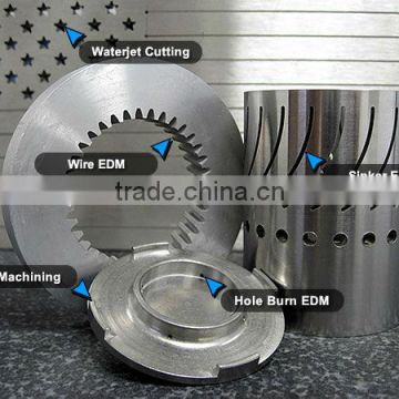 Customized precision wire EDM parts for moulding