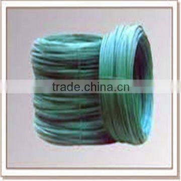 low price high tensile pvc coated iron wire/pvc coated hanger wire/binding wire