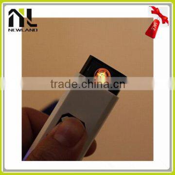 High Quality Electronic Rechargeabe Plastic cigarette lighter usb flash drive