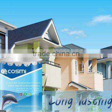 Colorful interior paint Odoeless acrylic paint for wall