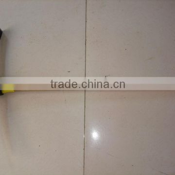 CARBON STEEL PICKAXE WITH WOODEN HANDLE