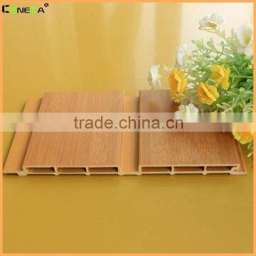 Bamboo texture Interior decoration wood plastic composite waterproof WPC wall panel