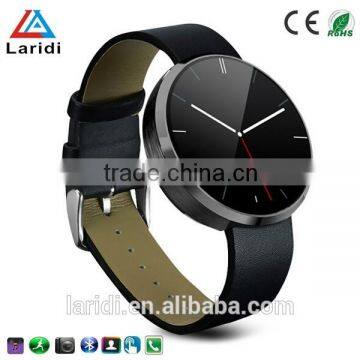 2015 New Leather DM360 Bluetooth Smart Watch for Full hd 1080p Porn Sex Video Android and IOS Support Pedometer photo-2