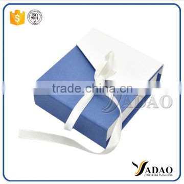 Various styles coloured paper box for retail